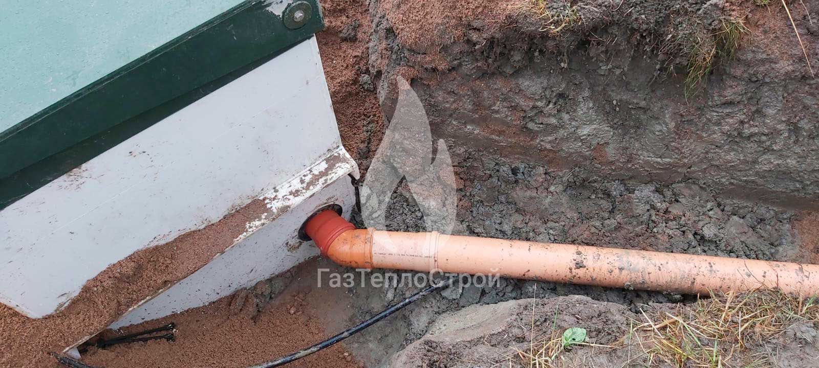 Фото трубопровода септика